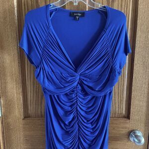 Womens Karen Kane Royal Blue XL Top